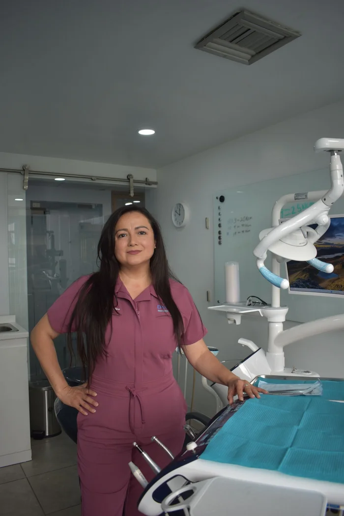 Profesional de una clínica dental